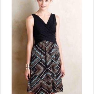 Anthropologie Amadi Lola Crossover Dress